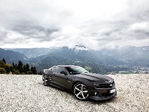 Camaro SS, Mountains, Chevrolet