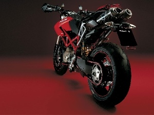 carbon, exhaust, Ducati Hypermotard 1100, system