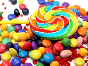 Lollipop, colors, Sugared