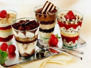 desserts, color