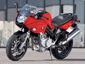 BMW F800S, Red