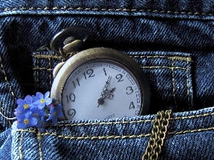 Forget, Watch, jeans, pocket