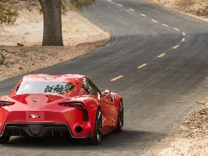 Concept, FT-1, red hot, Way, Toyota