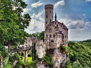Lichtenstein, Germany, Castle