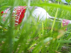 grass, Bottle