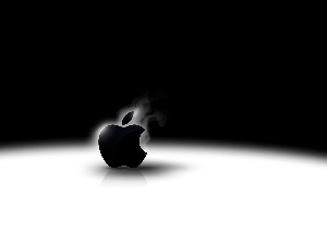 Apple, haze, logo