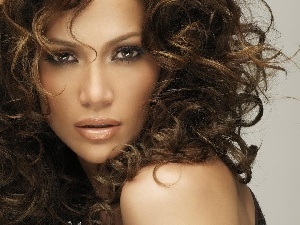 make-up, curls, Women, Jennifer Lopez