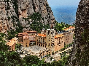 Monastery of Montserrat, Spain, Mountains