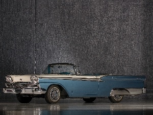 motor car, vintage, Ford Galaxie