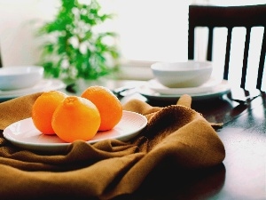 cover, orange, Table