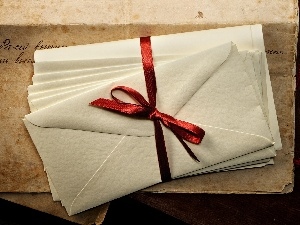 ribbon, Envelopes