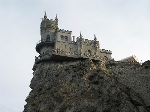 rocks, Castle
