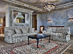 table, stylish, Living Room, carpet, Sofas