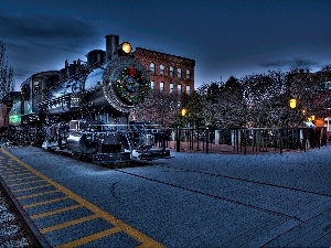 Train, locomotive