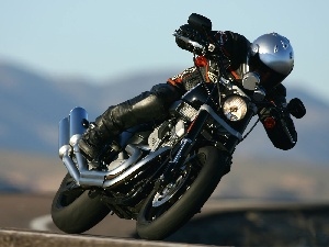 turn, inclination, Harley Davidson XR1200