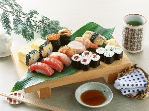 Types, different, excellent, Shushi