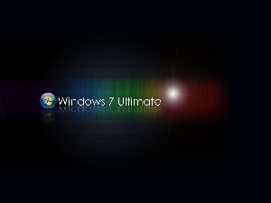 Ultimate, Windows 7, color, logo