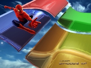 XP, windows, system, Spiderman, operating